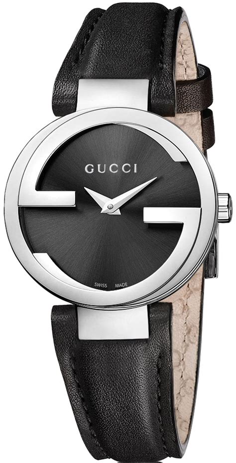 gucci watch with black face|Gucci Women's Watches .